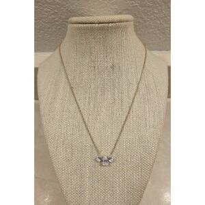 14k GP Eliot Danori Frontal Pendant Necklace 18"